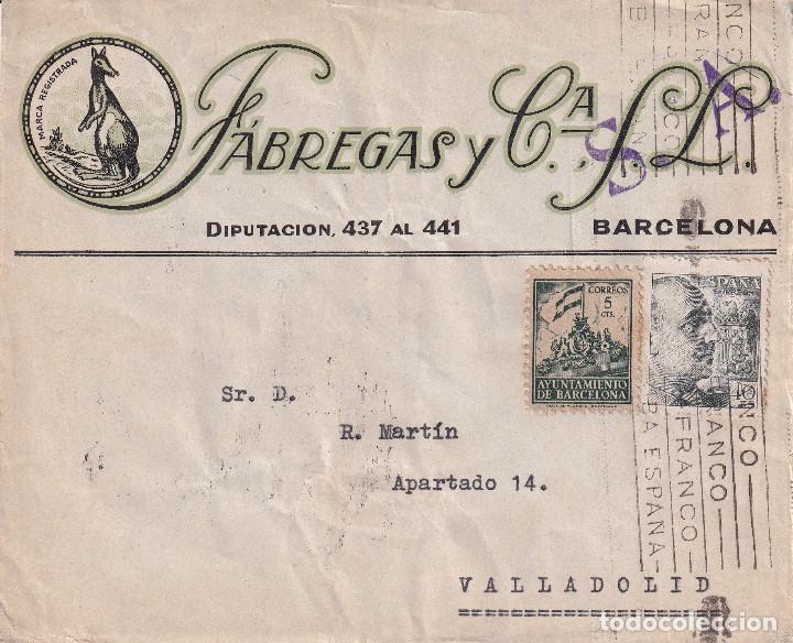 Sellos: FABREGAS Y CIA - BARCELONA - Foto 1