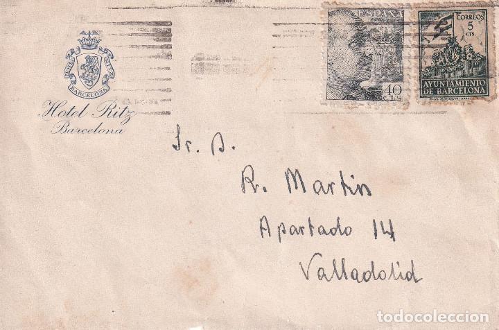 Sellos: HOTEL RITZ - BARCELONA - Foto 1