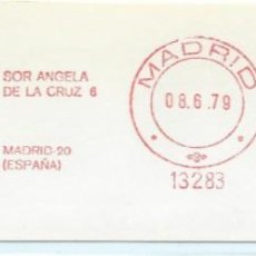 Sellos: 1979. MADRID. FRANQUEO MECÁNICO. FRAGMENTO. PULLMANTUR. MÁQUINA 13283.