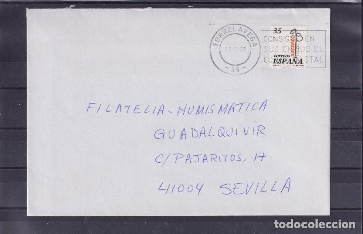 Sellos: -TORRELAVEGA - 39 - SANTANDER, matasellos RODILLO, CONSIGNE EN / SUS ENVIOS EL / CODIGO POSTAL - Foto 1