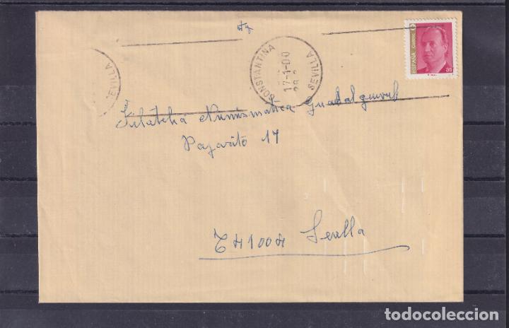 Sellos: -CONSTANTINA SEVILLA, matasellos RODILLO, - Foto 1