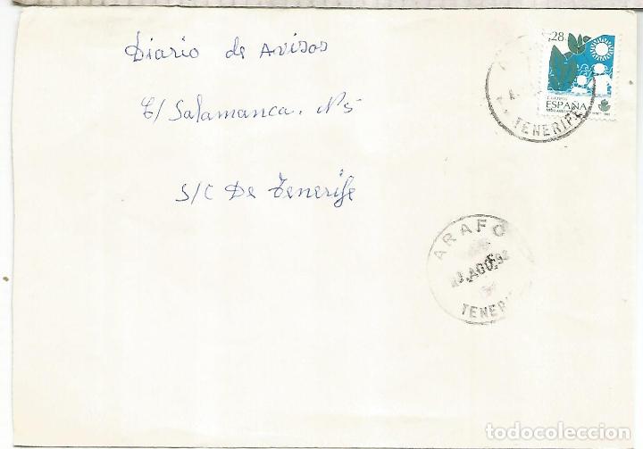 Sellos: CANARIAS CC CON MAT ARAFO TENERIFE - Foto 1