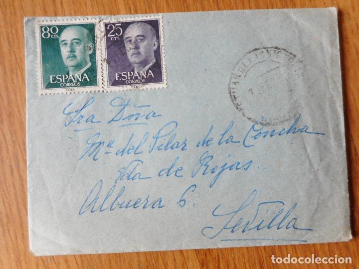 Francobolli: ANTIGUO SOBRE CIRCULADO.TETUAN DE LA VICTORIA.A&Ntilde;OS 50?