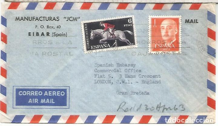 Francobolli: EIBAR GUIPUZCOA CC SELLO HIPICA EQUESTRIAN CABALLO HORSE
