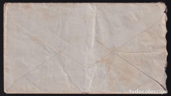 Sellos: Circulada Sabadell interior. Junio 1937. Meds: 92x165 mms. - Foto 2