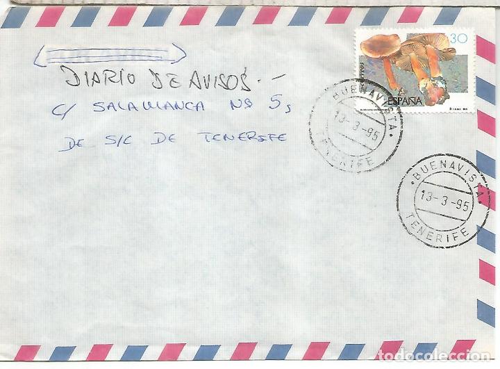 Stamps: BUENAVISTA TENERIFE CC SELLOS SETA HONGO FUNGI MUSHROOM