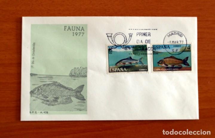 Selos: Sobre el 1&ordm; Primer D&iacute;a de Circulaci&oacute;n - Fauna -S.F.C.-A 478 -A&ntilde;o 1977