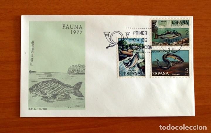 Francobolli: Sobre el 1&ordm; Primer D&iacute;a de Circulaci&oacute;n - Fauna -S.F.C.-A 478 -A&ntilde;o 1977