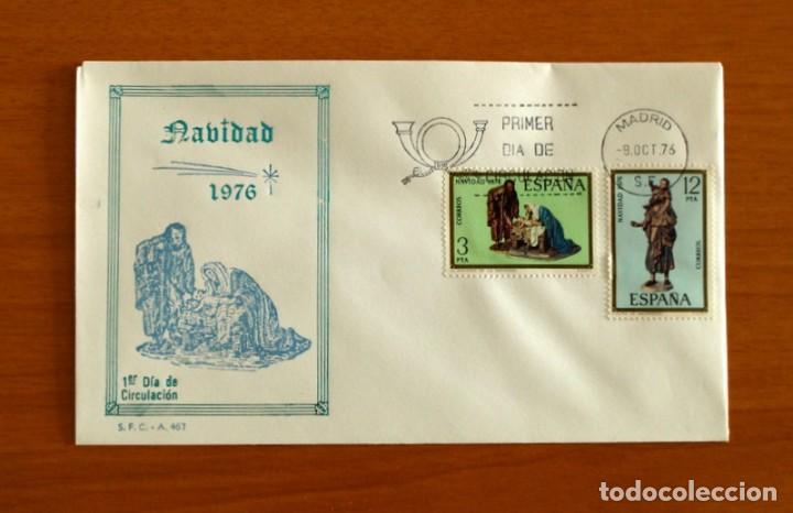 Briefmarken: Sobre el 1&ordm; Primer D&iacute;a de Circulaci&oacute;n - Navidad - S.F.C. - A 467 -A&ntilde;o 1976