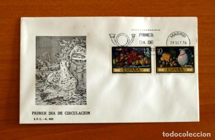 Briefmarken: Sobre el 1&ordm; Primer D&iacute;a de Circulaci&oacute;n - Pintores - S.F.C. - A 466 - A&ntilde;o 1976