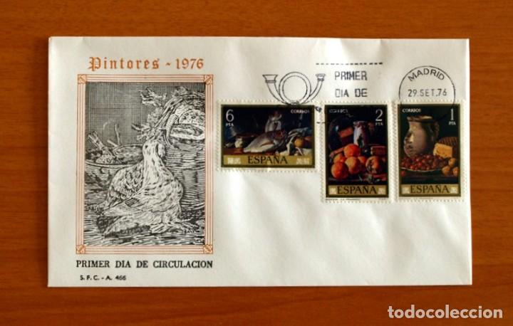 Briefmarken: Sobre el 1&ordm; Primer D&iacute;a de Circulaci&oacute;n - Pintores - S.F.C. - A 466 - A&ntilde;o 1976
