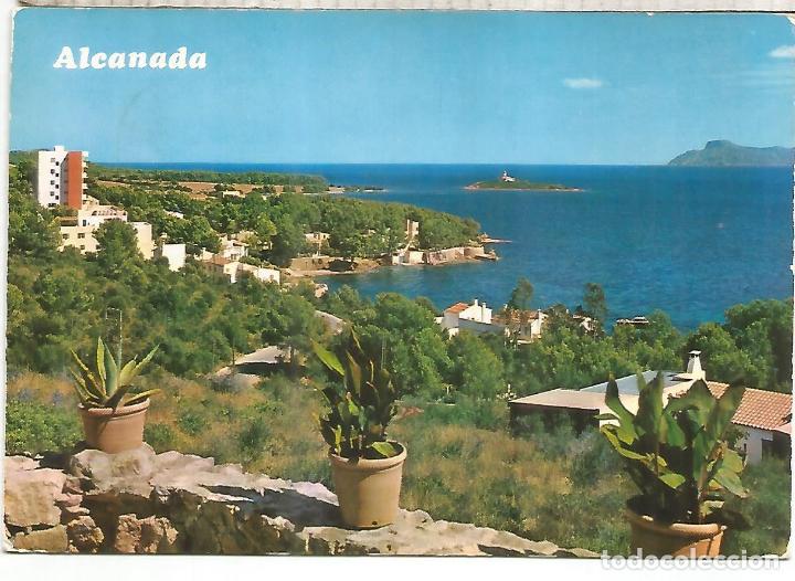Sellos: TP CON MAT CEM BALEARES ALCUDIA MALPAS 1973 - Foto 2