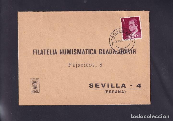 Sellos: -GRANADA (20), matasellos FECHADOR, - Foto 1