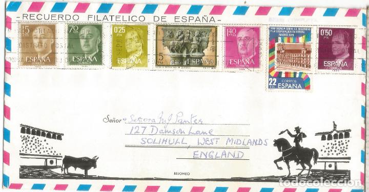 Francobolli: SOBRE TURISTICO MAT POLLENSA SELLOS BASICA NAVIDAD ARTE