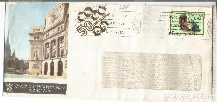 Sellos: BARCELONA CON RODILLO 1976 REFERENDUM NACIONAL - Foto 1