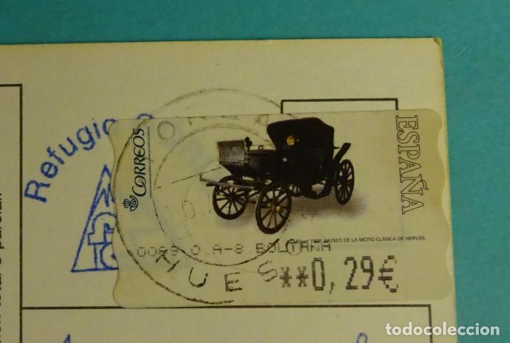 Sellos: POSTAL CIRCULADA SELLO ATM Y MATASELLO ORDESA - Foto 1