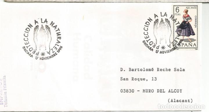 Briefmarken: ONDARA ALICANTE CC MAT PROTECCION A LA NATURALEZA