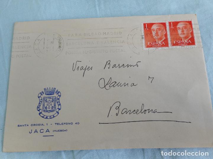 Selos: ANTIGUO SOBRE COMERCIAL HOTEL MUR JACA HUESCA