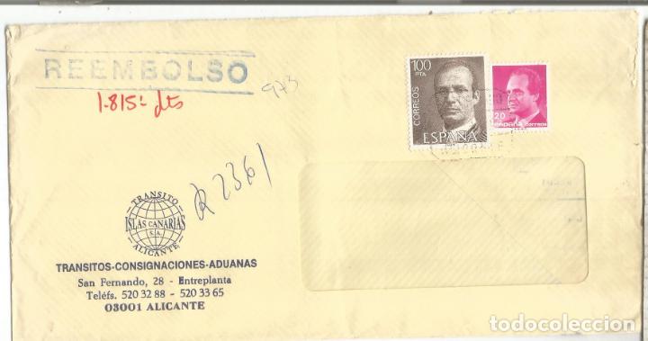 Sellos: ALICANTE CC CERTIFICADA A ALCOY CON LLEGADA - Foto 1