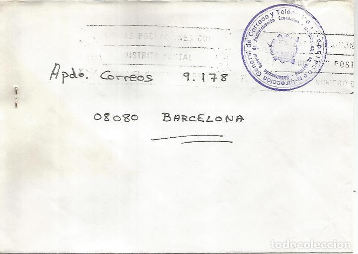 Briefmarken: CC CON FRANQUICIA CORREOS SECCION GIRO NACIONAL