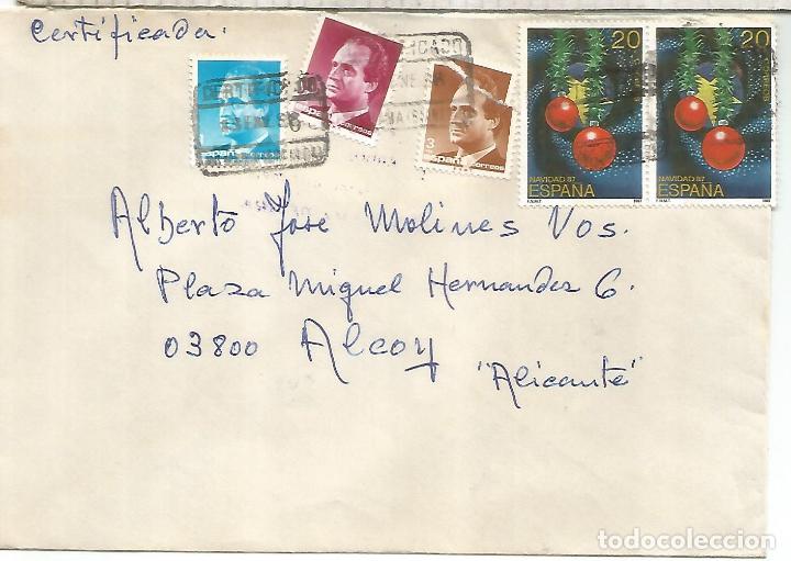 Sellos: ALHAMA DE GRANADA CC CERTIFICADA A ALCOY CON LLEGADA - Foto 1