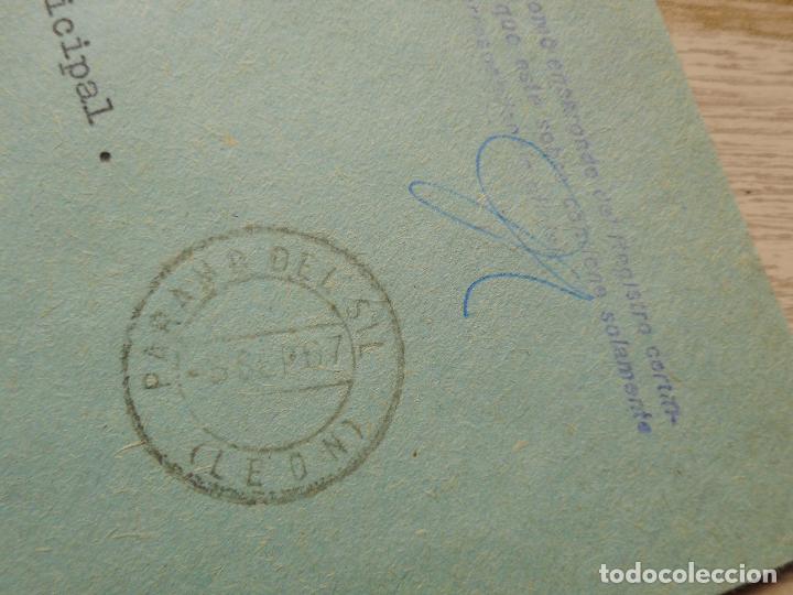Sellos: ANTIGUO SOBRE CIRCULADO PARAMO DEL SIL LEON 1967 - Foto 2