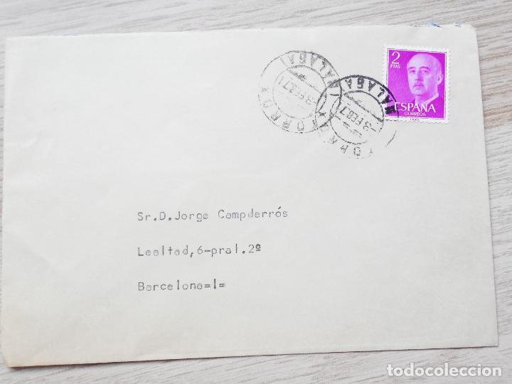 Briefmarken: ANTIGUO SOBRE CIRCULADO MANUEL NU&Ntilde;EZ YA&Ntilde;EZ TORROX MALAGA 1971