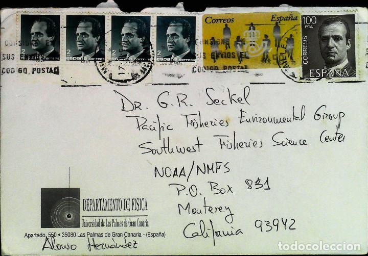 Francobolli: Busta affrancata Spagna