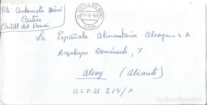 Briefmarken: EL CASTELL DEL REMEI LLEIDA CC FRANQUICIA DE CORREOS