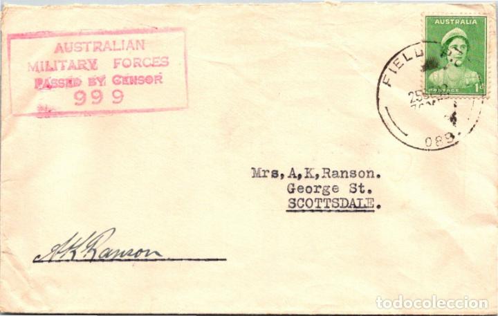 Selos: AUSTRALIA FIELD POST OFFICE CENSURA
