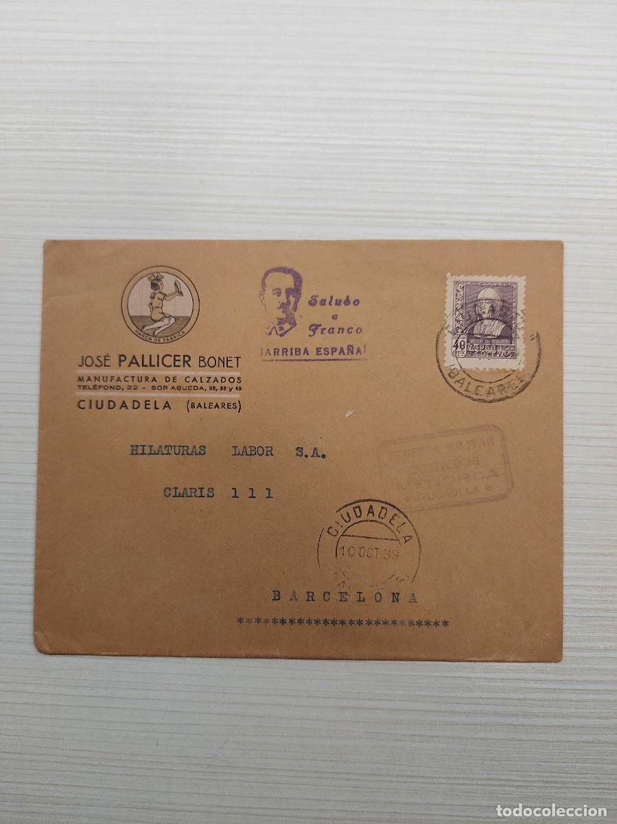 Francobolli: CIUDADELA, MENORCA, JOS&Eacute; PELLICER BONET, CALZADOS, CENSURA