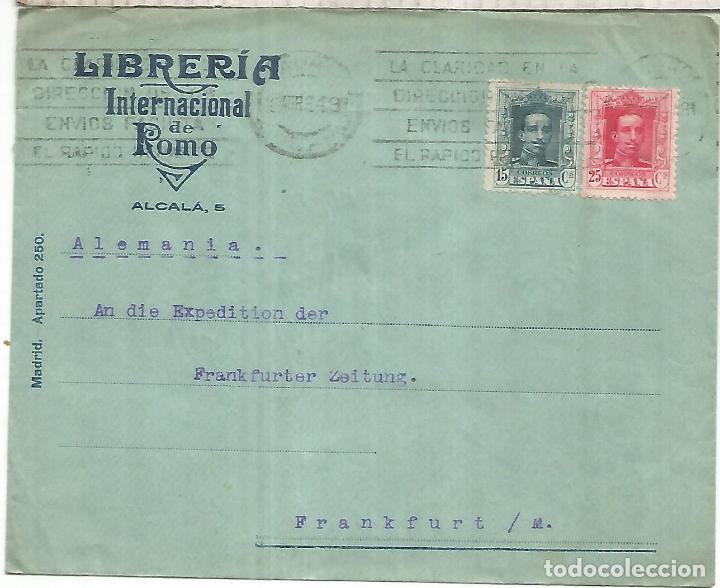 Sellos: ALFONSO XIII VAQUER A FRANKFURT - Foto 1