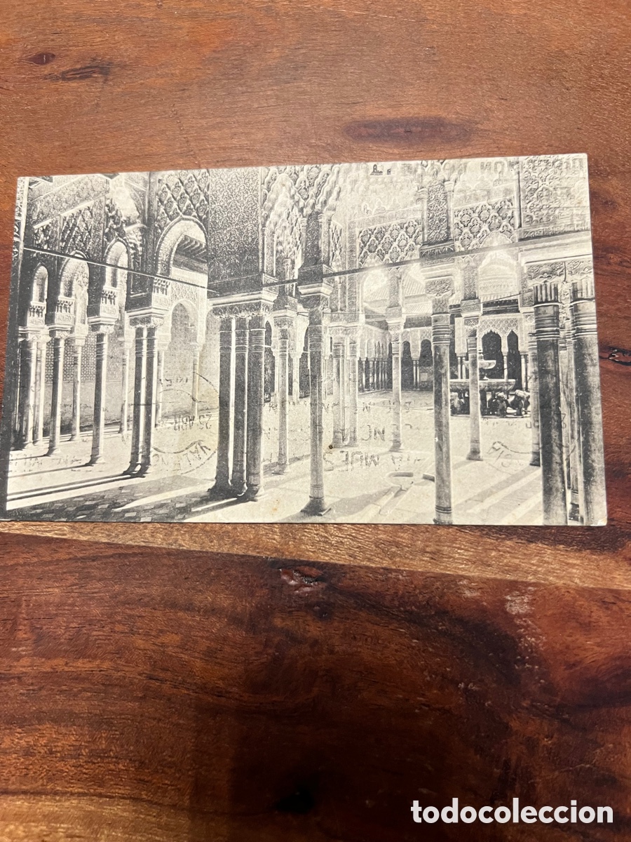 Sellos: Tarjeta Postal Alhambra Granada Edifil 315 - Foto 2