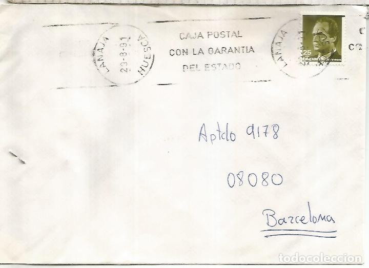 Sellos: LANAJA HUESCA CC SELLO BASICA 1991 - Foto 1