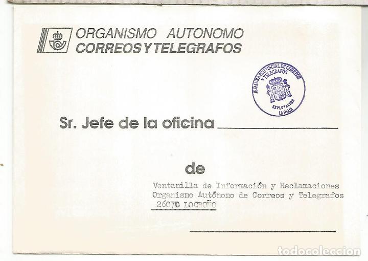 Briefmarken: LA RIOJA CC FRANQUICIA CORREOS EXPLOTACION