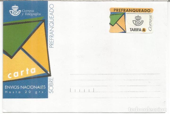 Francobolli: ESPA&Ntilde;A SPAIN SOBRE PREFRANQUEADO HASTA 20 GRS ATM TARIFA A