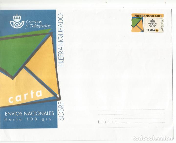 Francobolli: ESPA&Ntilde;A SPAIN SOBRE PREFRANQUEADO HASTA 100 GRS