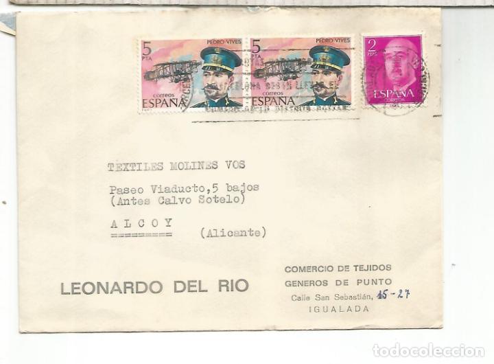 Francobolli: IGUALADA BARCELONA CC SELLOS AVION PLANE PEDRO VIVES