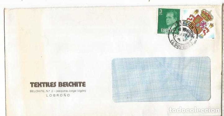 Francobolli: LOGRO&Ntilde;O LA RIOJA CC MAT ESTACION ECUDO ESPA&Ntilde;A ARMS