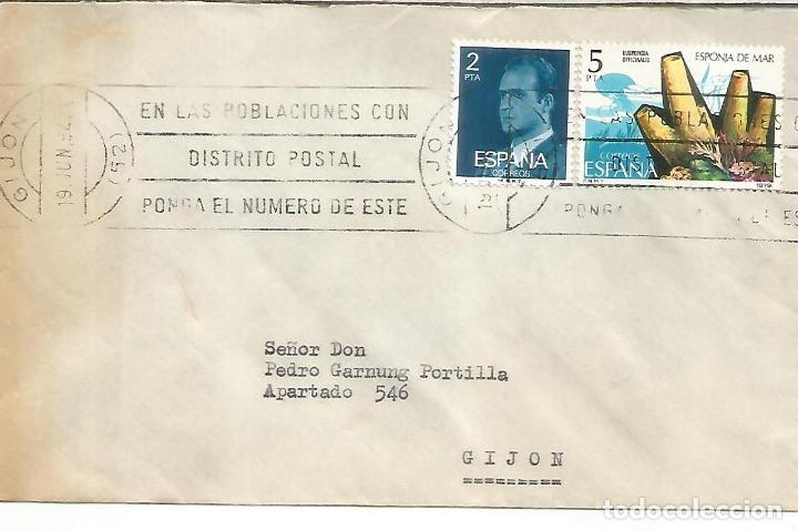 Francobolli: GIJON ASTURIAS CC SELLO ESPONJQA DE MAR SEA SPONGE FAUNA MARINA