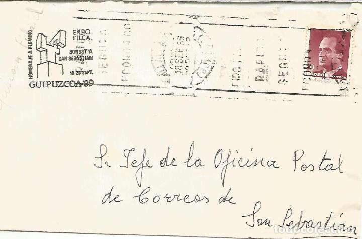 Francobolli: VILLARCAYO BURGOS CC CON MAT HOMENAJE A FLEMING DE CHILLIDA ESCULTURA ARTE
