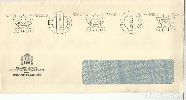 Sellos: ESPA&Ntilde;A SERVICIO FILATELICO RODILLO 1987 - Foto 1