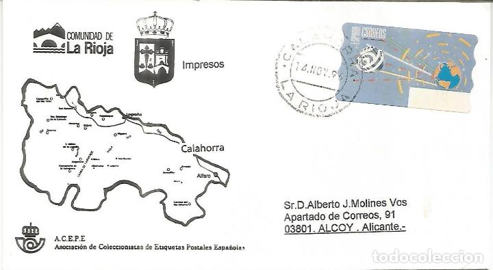 Sellos: CALAHORRA LA RIOJA CC CON ATM ESPACIO 1996