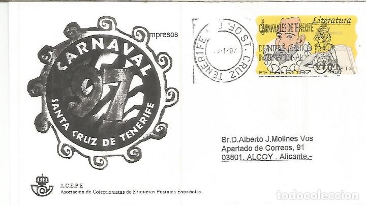 Briefmarken: TENERIFE CANARIAS ATM CARNAVAL 1997 CARNIVAL