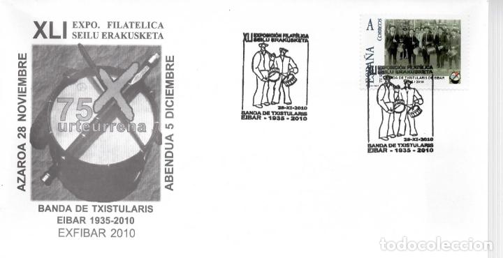 Selos: EIBAR GUIPUZCOA BANDA DE TXISTULARIS MUSICA TUSELLO Y MAT