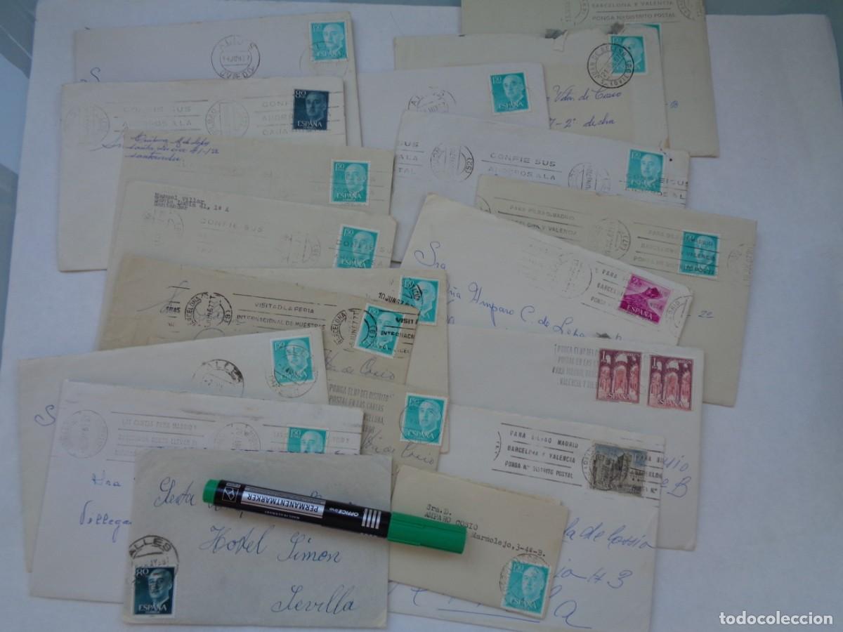 Selos: LOTE DE 19 CARTAS CIRCULADAS A LA MISMA FAMILIA