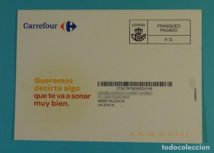 Sellos: SOBRE FRANQUEO PAGADO. CARREFOUR - Foto 1