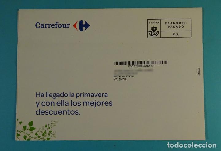 Sellos: SOBRE FRANQUEO PAGADO. CARREFOUR - Foto 1