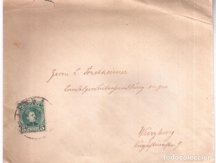 Selos: MALAGA A WURZBURG CC IMPRESOS ALFONSO XIII