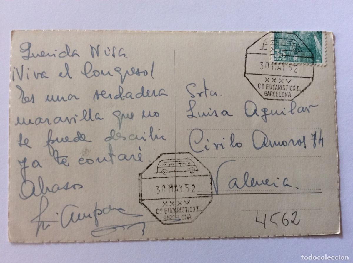 Francobolli: HISTORIA POSTAL MATASELLOS SOBRE POSTAL AMBULANTE ESTAFETA AUTOM&Oacute;VIL 30 MAYO 1952